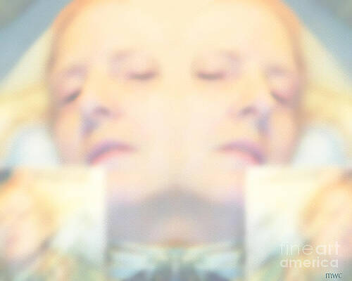 Sleeping Woman Drifting In Dreams by Marian Cates Sleeping Woman Drifting In Dreams by Marian Cates
