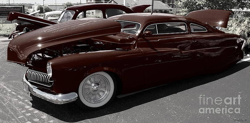 Slick and Sleek  1950 Custom Mercury by Deborah North