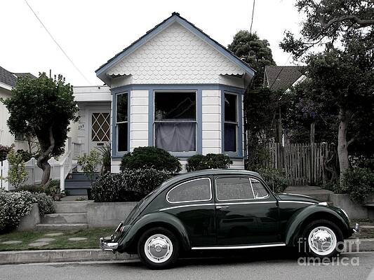 Wall Art - Photograph - Small House with a Bug by James B Toy