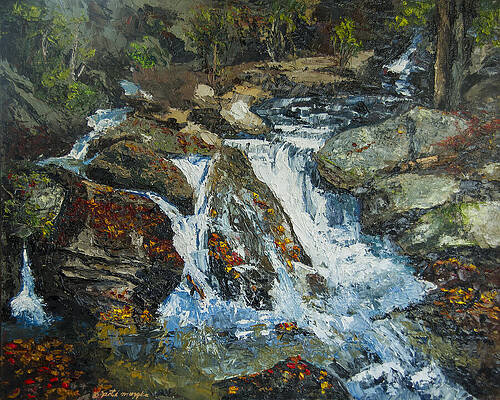 Smith Creek in Autumn by Peter Muzyka Smith Creek in Autumn by Peter Muzyka