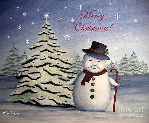 Snowman's Christmas by Lora Duguay Snowman's Christmas by Lora Duguay