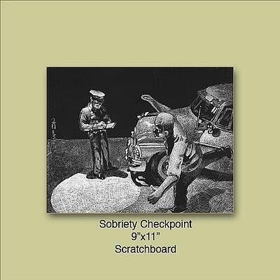 Sobriety Checkpoint by Michael Bereznoff
