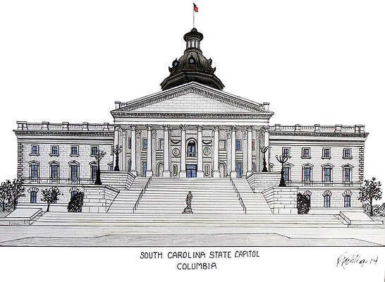 South Carolina State Capitol by Frederic Kohli South Carolina State Capitol by Frederic Kohli