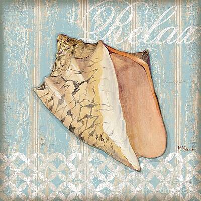 Wall Art - Painting - Spa Shells II by Paul Brent