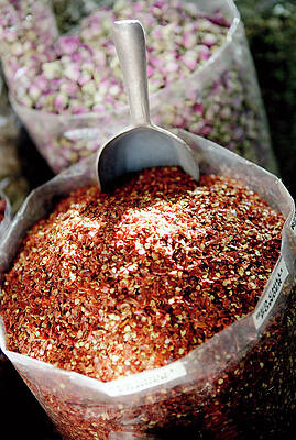 Wall Art - Photograph - Spices In A Souk by Science Photo Library
