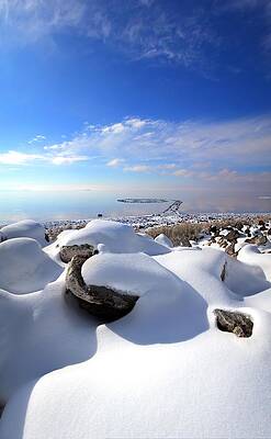 Wall Art - Photograph - Spiral Jetty by David Andersen