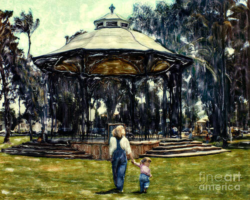 Wall Art - Photograph - Spreckles Gazebo by Glenn McNary