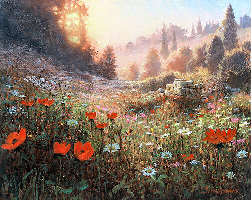 Spring Carpet Mt Carmel by Graham Braddock Spring Carpet Mt Carmel by Graham Braddock