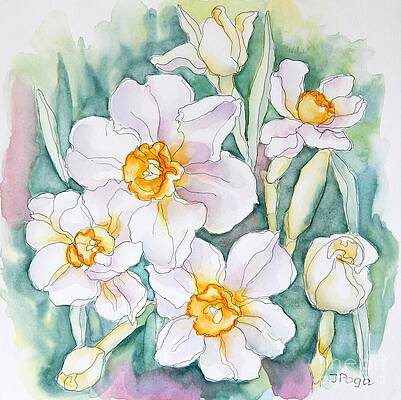 Spring Daffodils by Inese Poga Spring Daffodils by Inese Poga