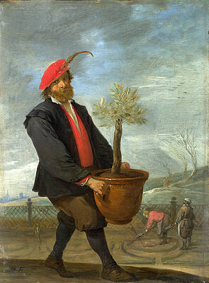 Spring Print by David Teniers the Younger