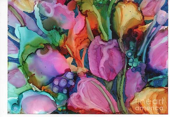 Wall Art - Painting - Spring by Joan Clear