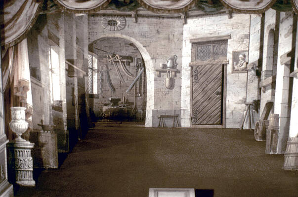Wall Art - Painting - Stage Set, 1797, By Josep Platzer by Granger