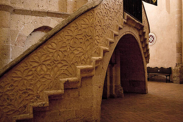 Wall Art - Photograph - Stairway to the Hidden Altar by Lorraine Devon Wilke