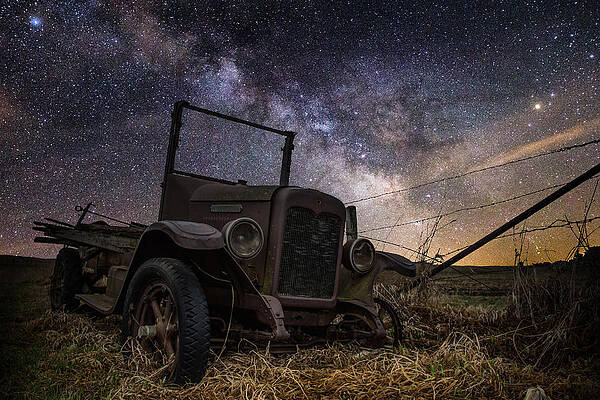 Wall Art - Digital Art - Stardust and  Rust by Aaron J Groen