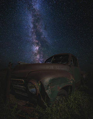 Wall Art - Photograph - Stardust and Rust  Studebaker by Aaron J Groen