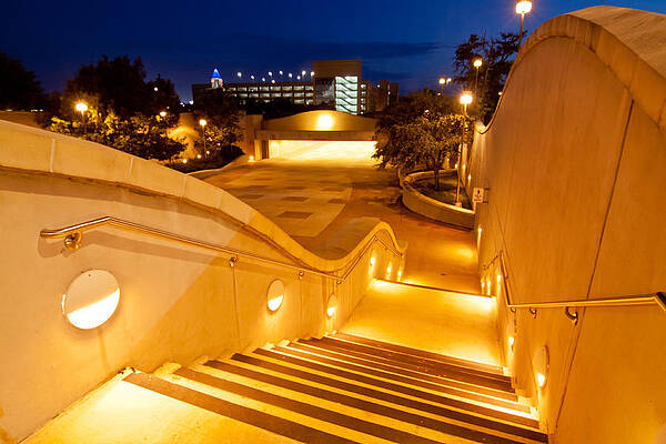 Wall Art - Digital Art - Steps to Kyle Field by Linda Unger