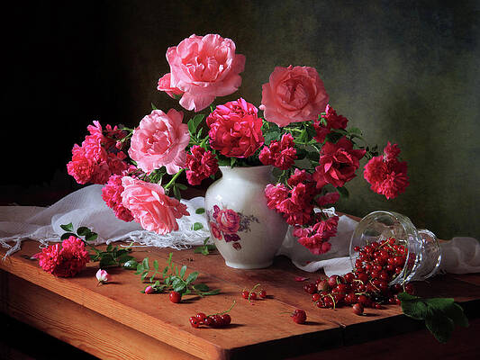 Still Life With Flowers Photos for Sale - Fine Art America