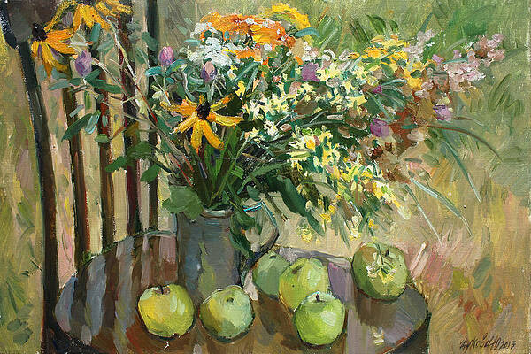 Stilllife with apples by JULIYA ZHUKOVA Stilllife with apples by JULIYA ZHUKOVA