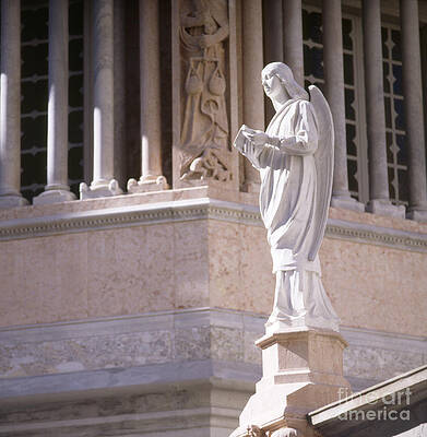 Wall Art - Photograph - Stone Angel by Riccardo Mottola