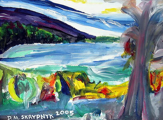 Storm - Cherry Point Beach by David Skrypnyk
