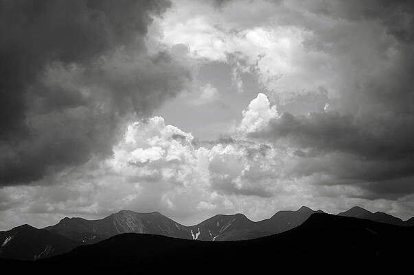 Wall Art - Photograph - Storm Clouds Over The Great Range by Bob Grabowski