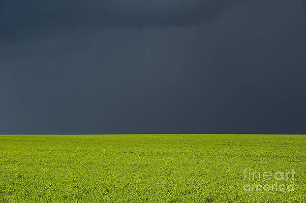 Wall Art - Photograph - Storm Field Abstract by Tim Gainey