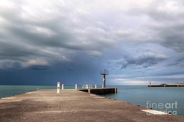  Photograph - Storms over the lake by Steven K Sembach 