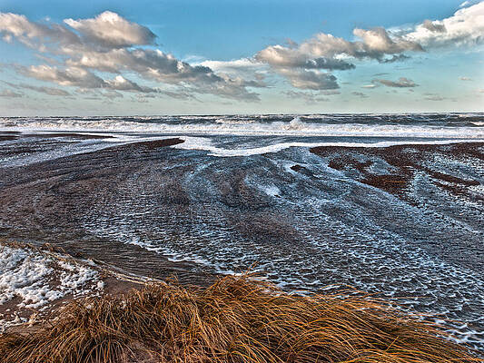 Stormy beach by Mike Santis Stormy beach by Mike Santis
