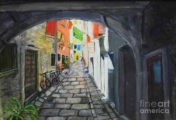Street View 2 From Pula by Raija Merila Street View 2 From Pula by Raija Merila