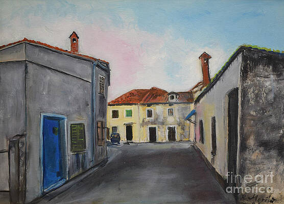 Street View From Kavran by Raija Merila Street View From Kavran by Raija Merila