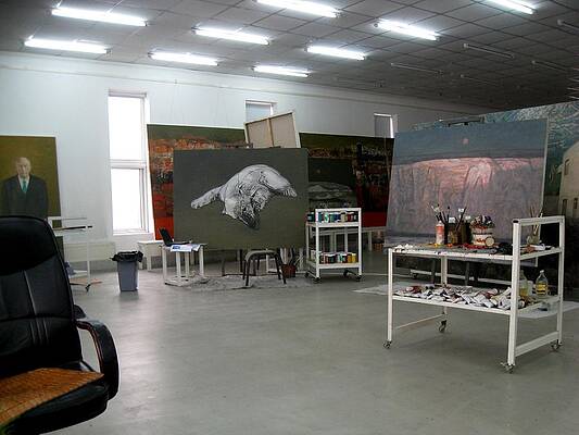 studio in beijing by Zheng Li studio in beijing by Zheng Li