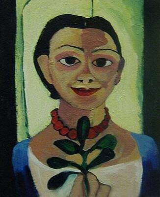 Study after Paula Modersohn-Becker by Kerrie B Wrye Study after Paula Modersohn-Becker by Kerrie B Wrye