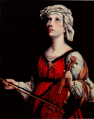 Study of St. Cecelia by Donna Tucker Study of St. Cecelia by Donna Tucker