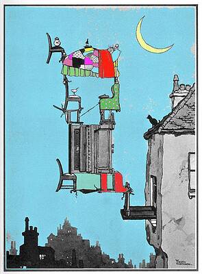 Wall Art - Photograph - Stuffy Night By W. Heath Robinson by Science Photo Library