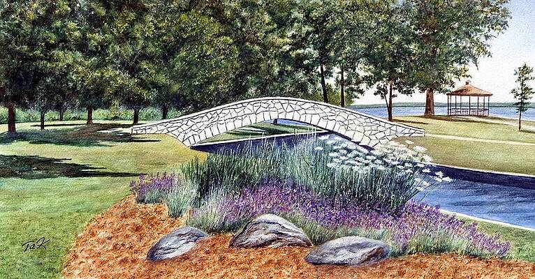 Summer In Doty Park by Thomas Kuchenbecker Summer In Doty Park by Thomas Kuchenbecker