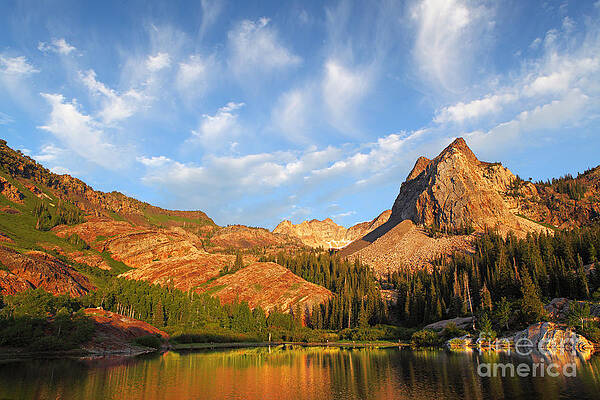 Wall Art - Photograph - Sundial Peak by Bill Singleton