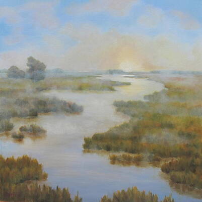 Sunrise Fog by Barrett Edwards Sunrise Fog by Barrett Edwards