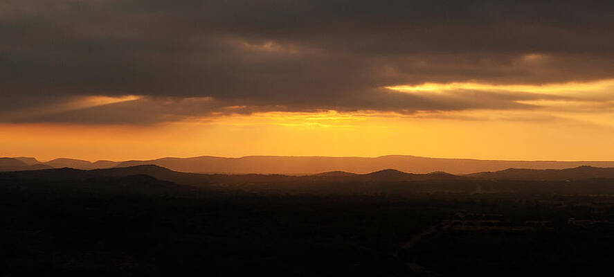 Wall Art - Photograph - Sunrise From Enchanted Rock by Todd Aaron