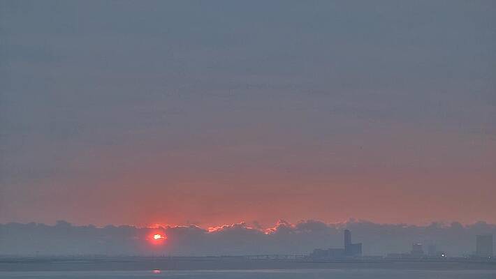 Sunrise Over Atlantic City2 by Emery Graham Sunrise Over Atlantic City2 by Emery Graham
