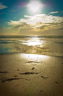 Wall Art - Photograph - Sunset at Broad Haven by Mark Llewellyn