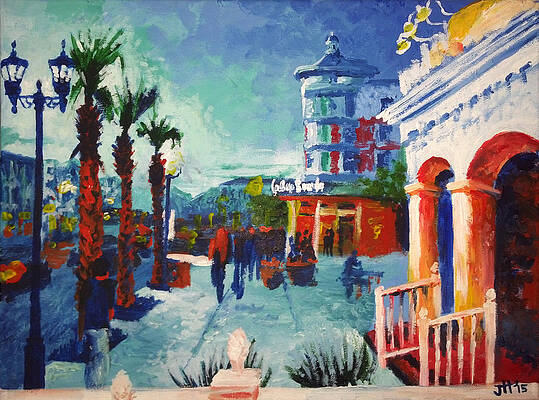 Sunset at the Market Common by Jennifer Dale Sunset at the Market Common by Jennifer Dale