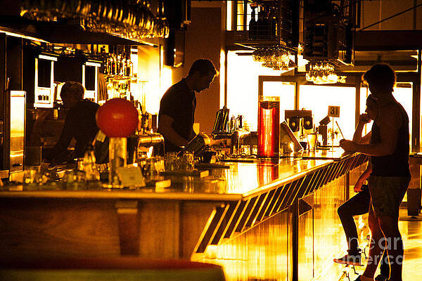 Sunset Bar by Ray Warren Sunset Bar by Ray Warren
