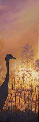 Sunset Diptych Part I by Connie Kerwick-Kearns