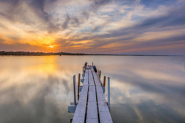 Sunset Dock by Peter Tellone Sunset Dock by Peter Tellone