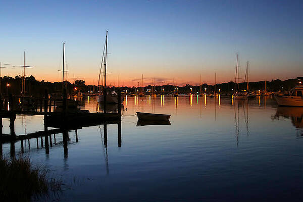 Sunset Harbor in Barrington by Heidi Farmer Sunset Harbor in Barrington by Heidi Farmer