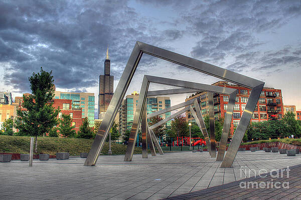  Photograph - Sunset in the park by Steven K Sembach 