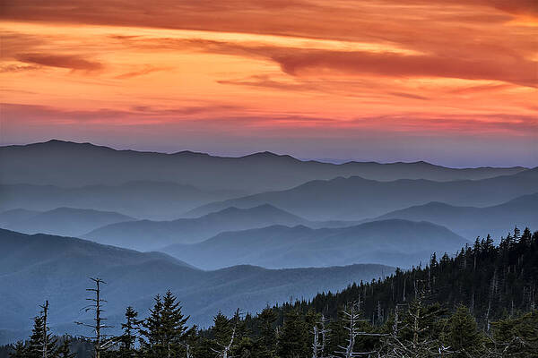 Sunset in the Smokies by Eduard Moldoveanu Sunset in the Smokies by Eduard Moldoveanu