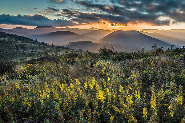 Sunset on Sam Knob by Rob Travis Sunset on Sam Knob by Rob Travis