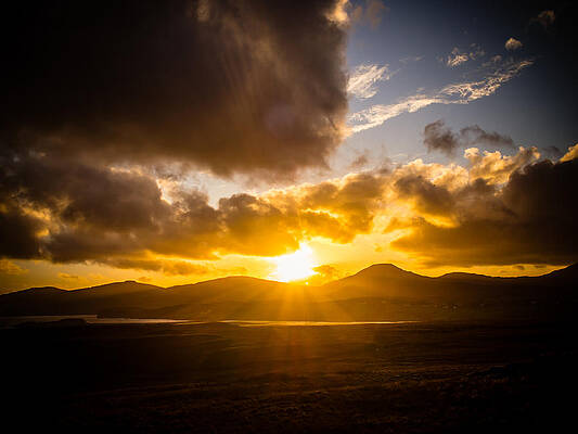 Wall Art - Photograph - Sunset on the Isle of Skye by Mark Llewellyn