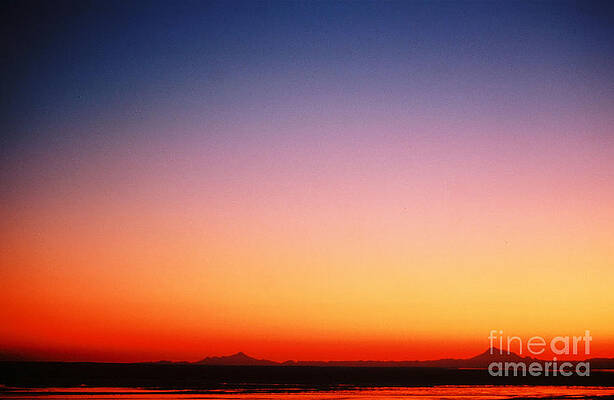 Sunset over Cook Inlet by Ronnie Glover Sunset over Cook Inlet by Ronnie Glover